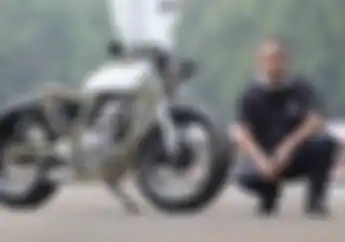 Yamaha Scorpio Modifikasi Brat Bobber Ini Kelihatan Resik
