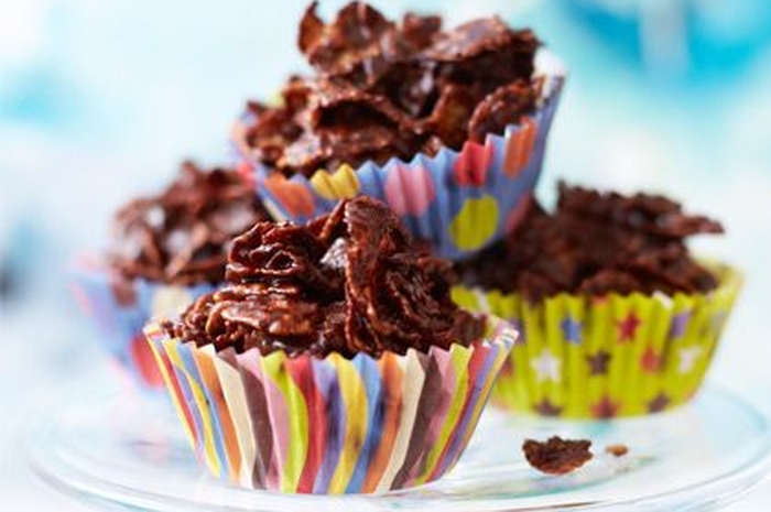 Kue Kering Cornflakes Coklat