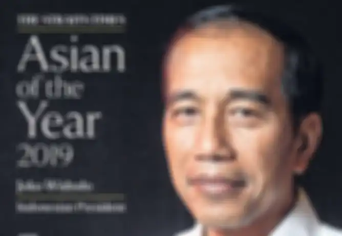 Presiden Jokowi dinobatkan sebagai Asian of the Year oleh majalah The Straits Times