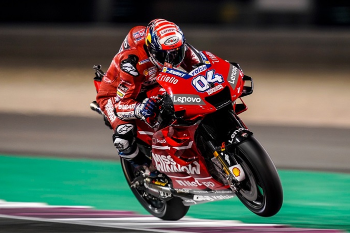 Andrea Dovizioso, pembalap andalan Ducati.
