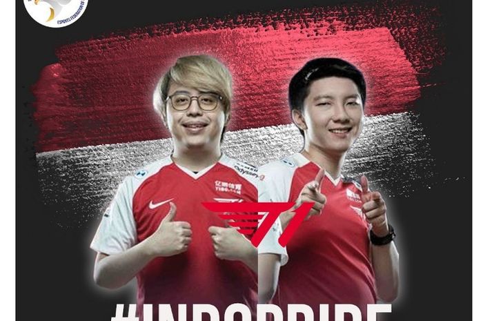 Dua pemain Dota2 asal Indonesia yakni Kenny 