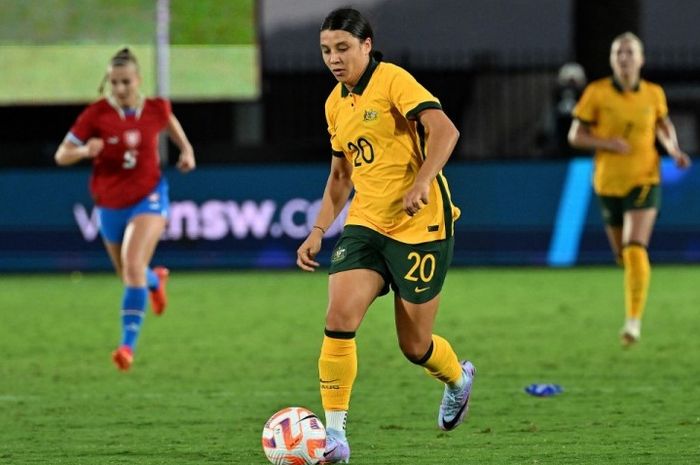 Legenda timnas putri Australia, Samantha Kerr, siap berlaga di Piala Dunia Wanita 2023.