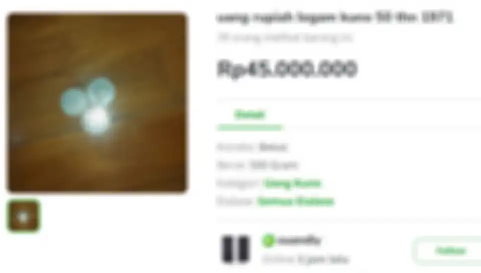 Rp 50 gambar burung cendrawasih dijual Rp 45 juta