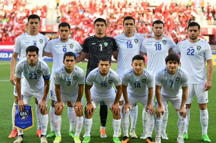 Starting line-up Timnas U-23 Uzbekistan melawan Indonesia dalam semifinal Piala Asia U-23 2024 di Stadion Abdullah bin Khalifa, Doha, Qatar, Senin (29/4/2024) malam WIB.