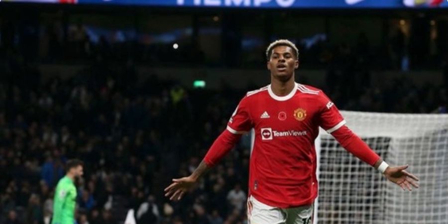 Malas Kejar Bola Liar di Depan Gawang Aston Villa, Marcus Rashford Disemprot Eks Man United