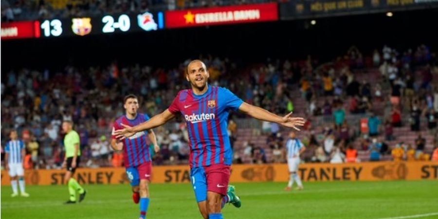 Hasil Liga Spanyol - Martin Braithwaite Gemilang, Barcelona Tumbangkan Real Sociedad