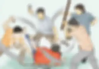 Sering Ancam Korban Pakai Pistol Mainan, Pelaku Pencurian Motor Bonyok Setelah Dikeroyok Warga yang Emosi