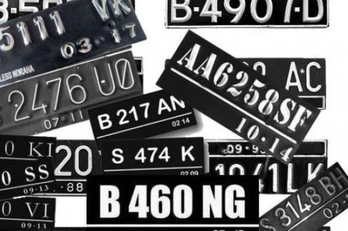 Ini 7 Model Plat Nomor Yang Jadi Incaran Polisi