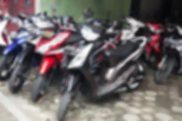 Ilustrasi dealer motor bekas.
