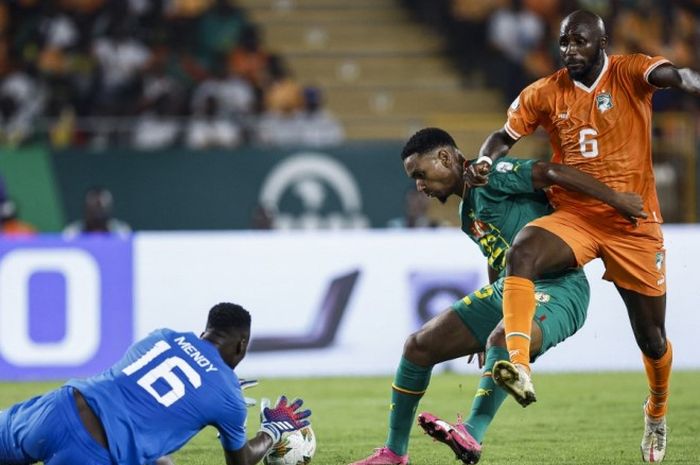 Duel Pantai Gading versus Senegal pada babak 16 besar Piala Afrika 2023.