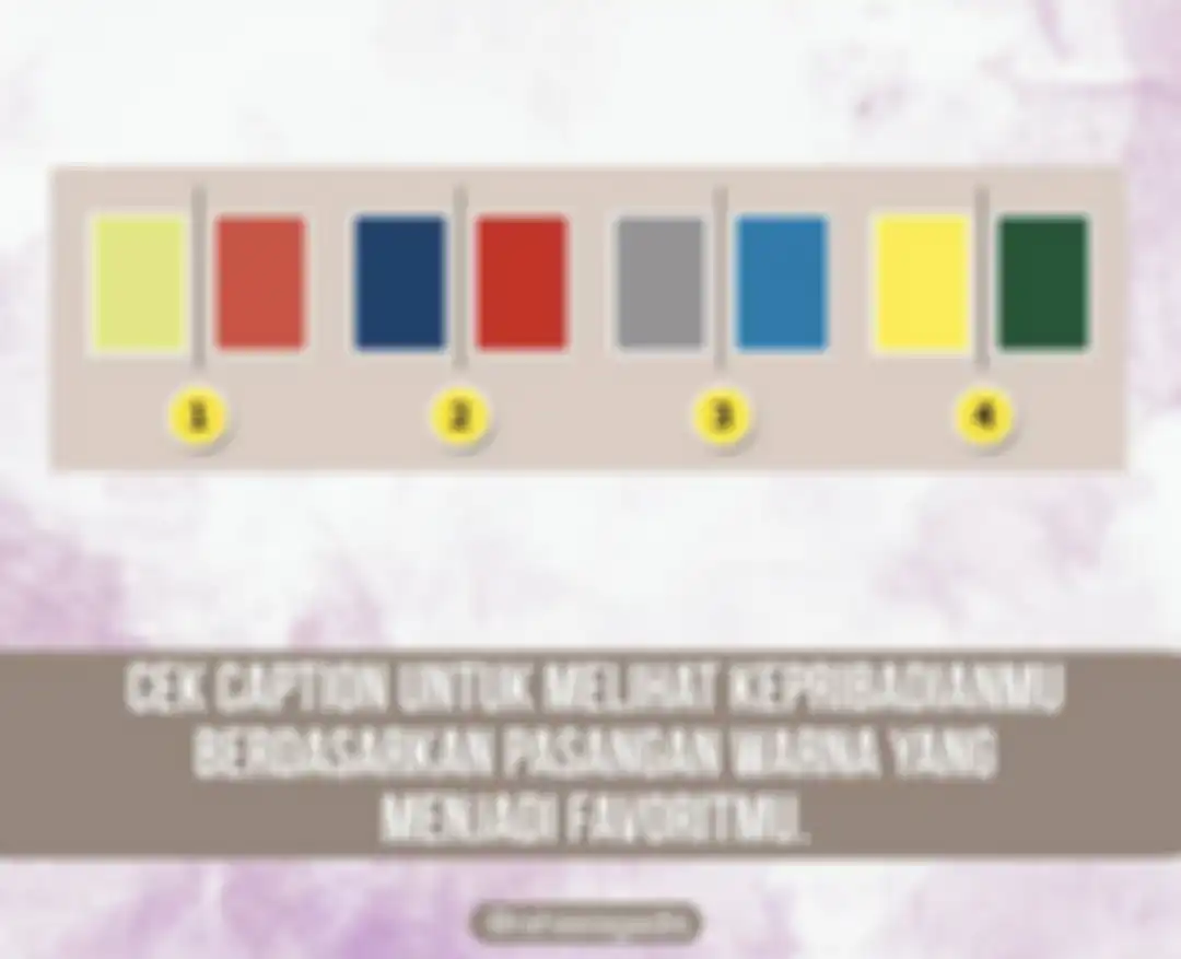 Pilih Warna di Bawah Ini, Jawabannya Bisa Jadi Prediksi Karakter Kepribadianmu!