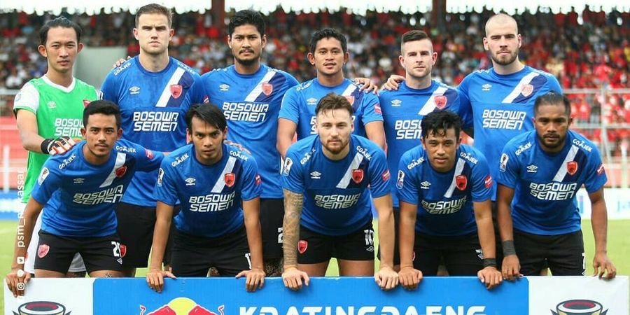 Waktu Mepet, PSM Makassar Pakai Jersey Musim 2018 di Piala AFC 2019