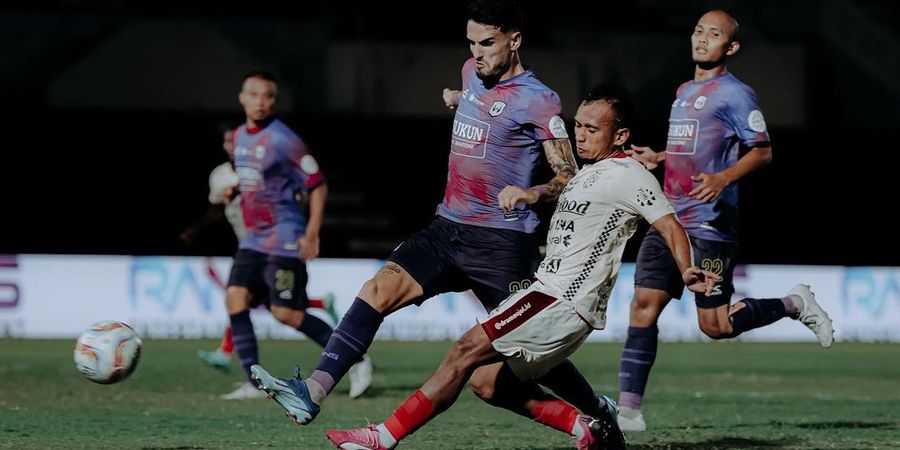 Hasil Liga 1 - Hamka Hamzah Turun Gunung, RANS Nusantara FC Tahan Bali United