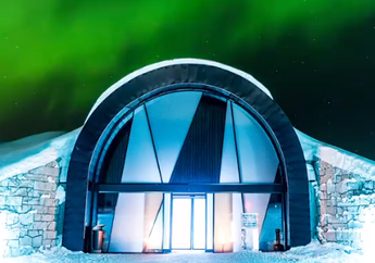 Frozen di Dunia Nyata! Hotel Ini Dibangun dari Es, Berani Coba?