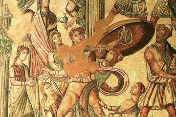Odysseus, pahlawan di mitologi Yunani kuno terlibat dalam Perang Troya.
