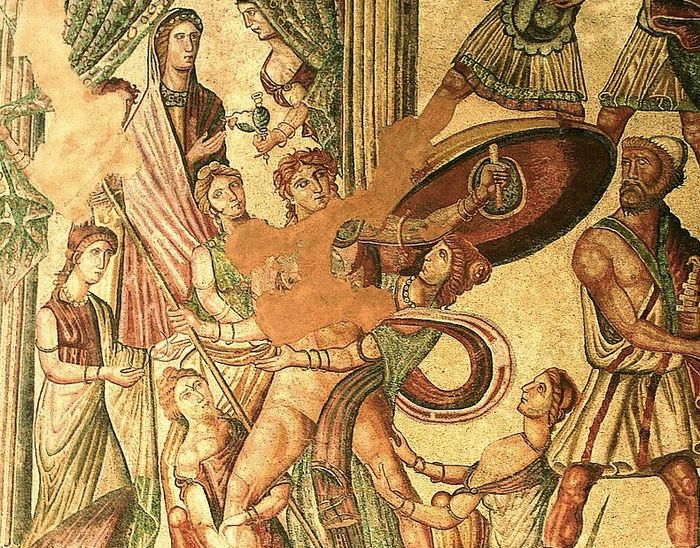 Odysseus, pahlawan di mitologi Yunani kuno terlibat dalam Perang Troya.