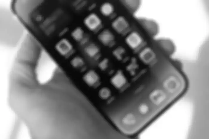 Layar iPhone 14 Pro.