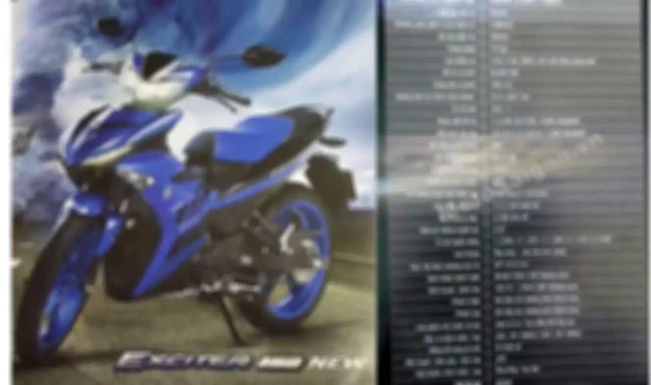 Yamaha Exciter 150 (MX King 150) facelift