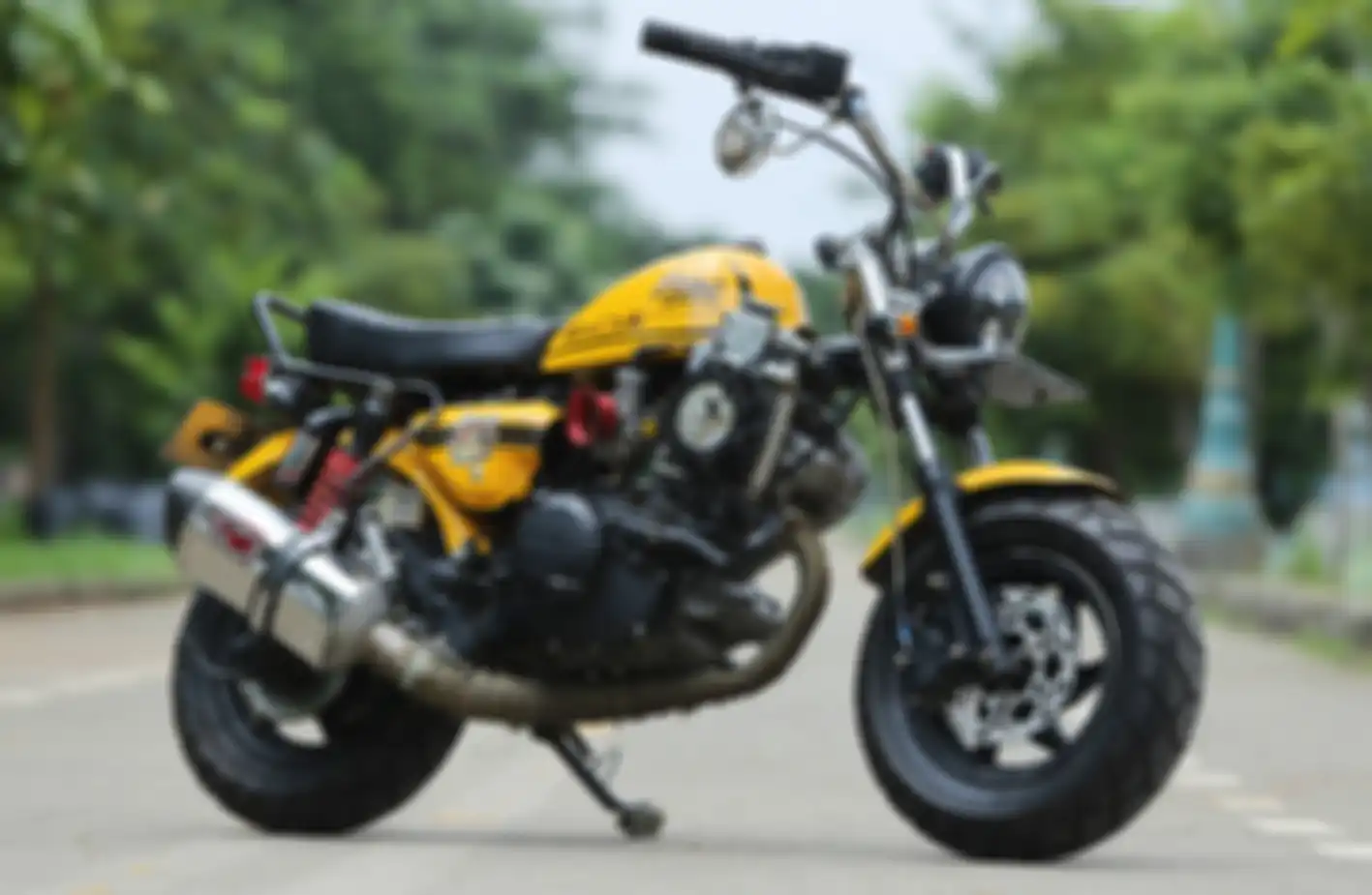 Honda CBR150R berubah jadi Honda Monkey