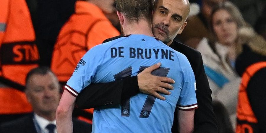 Kevin De Bruyne Jadi Pahlawan Man City, Pep Guardiola Sebut Dia Legenda yang Bikin Kesal