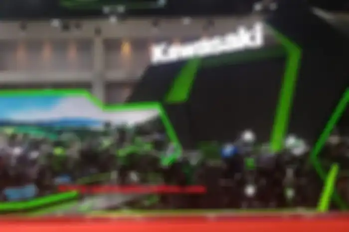 Booth Kawasaki di Bangkok International Motor Show 2019.
