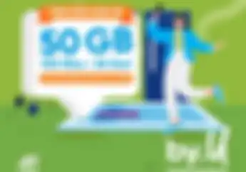 Buruan ke Konter Bro, Cuma Hari Ini Paket Internet Murah By.U 50GB Cuma Rp 100 Ribuan Nonstop 30 Hari