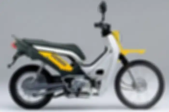 Honda Supercub bergaya trail berbodi Zoomer X