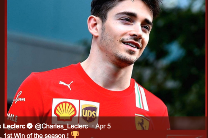 Pembalap Ferrari, Charles Leclerc, siap menantang Lewis Hamilton (Mercedes) untuk perburuan gelar juara Formula 1.