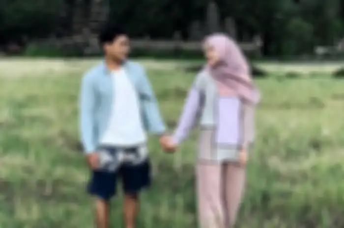 Emmeril Kahn Mumtadz bersama sang kekasih, Nabila Ishma.