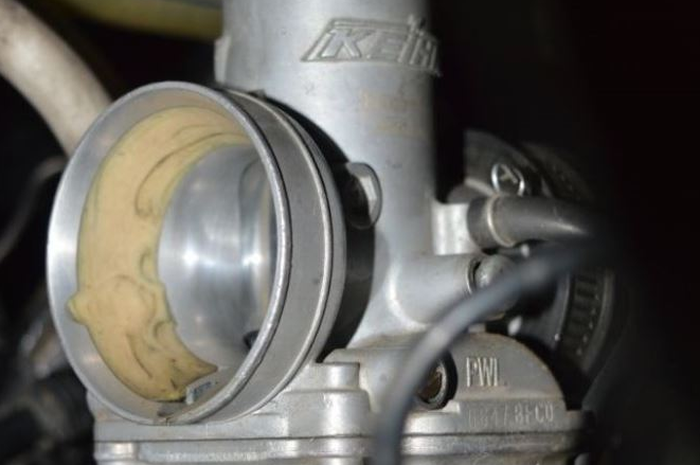 Karburator Keihin PWL di Yamaha Mio Soul gacoan bengkel Barisan Sakit Jiwa (BSJ) Medan