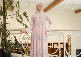 5 Model Dress Brokat Pink Mewah Buat Baju Lebaran 2023 #PowerUpRamadan