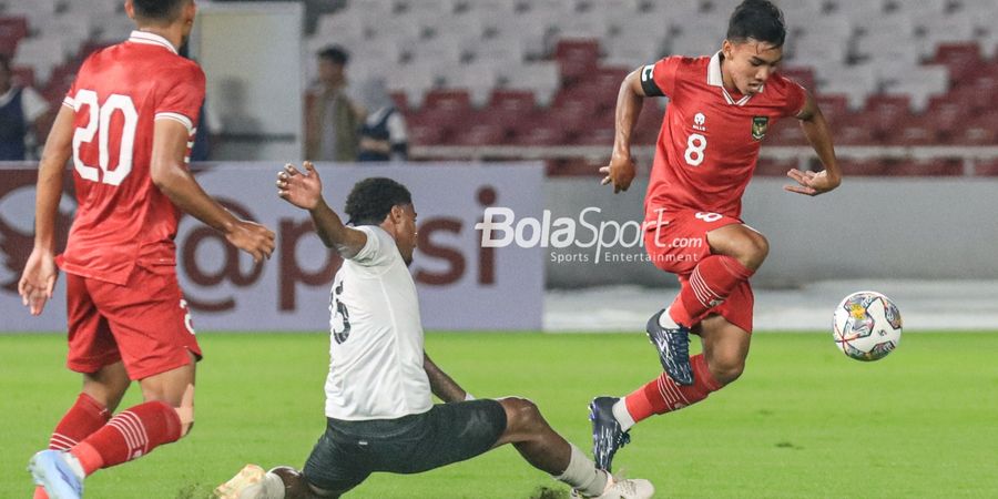 Hasil Babak Pertama Timnas U-20 Indonesia Vs Fiji - STY Ngamuk, Garuda Nusantara Memimpin 1-0