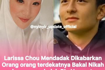 'Dari Swallow ke Hermes', Rumor Larissa Chou dan Rio Haryanto Segera Naik Pelaminan Bikin Gempar, Yusuf Segera Punya Ayah Sambung?