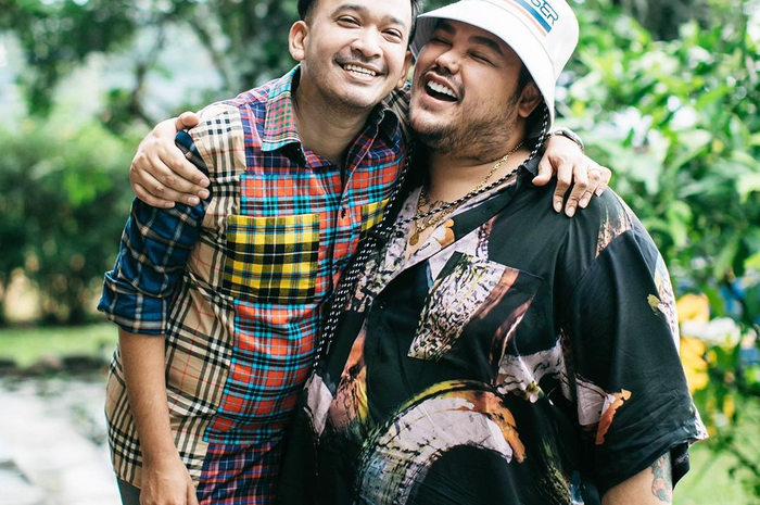 Ruben Onsu dan Ivan Gunawan.