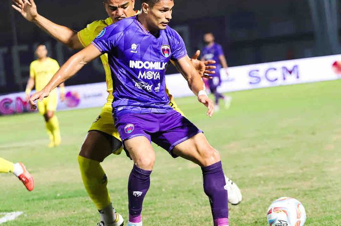 Suasana pertandingan Persita Tangerang vs Persik Kediri pada laga pekan ke-15 Liga 1 2023/2024, Minggu (8/10/2023) malam WIB di Indomilk Arena, Tangerang