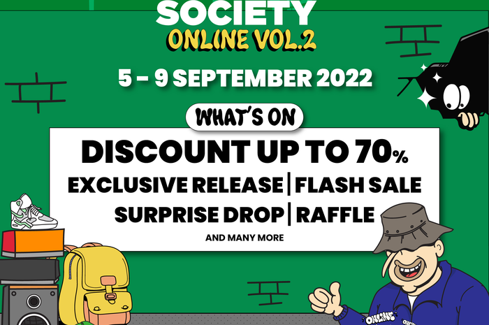 Tokopedia Urban Sneaker Society Online Vol.2