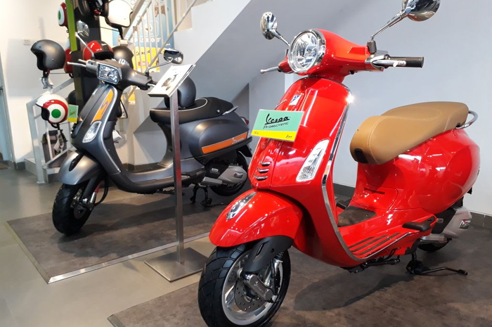 Ilustrasi Piaggio Vespa