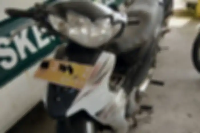 Suzuki Shogun bisa dibawa pulang dengan menyetorkan uang Rp 800 ribuan, surat-surat komplit.