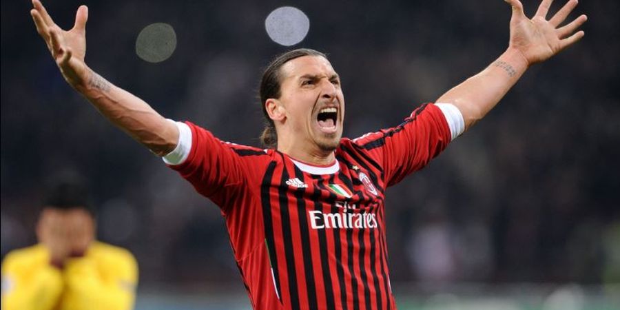 AC Milan Gantung Masa Depan Zlatan Ibrahimovic Hingga Akhir Musim