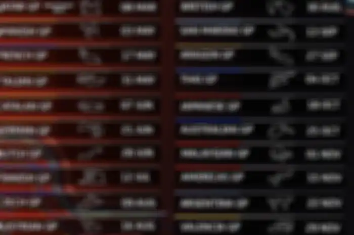 Jadwal ulang MotoGP Thailand, Amerika Serikat dan Argentina membuat ronde MotoGP jadi padat di akhir musim 9 ronder berlangsung dalan kurun 12 pekan