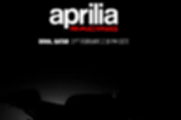 Skuat Aprilia Racing Team Gresini gelar launching tim jelang tes pramusim MotoGP 2020 Qatar, hari ini (21/2/2020)