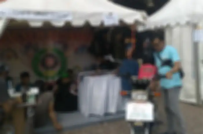 Booth King's Club Djakarta di OTOBURSA Tumplek Blek