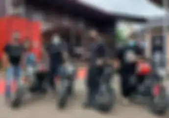 Wuih, XSR 155 Gelar Mini Touring Sembari Nikmati Custom Lifestyle