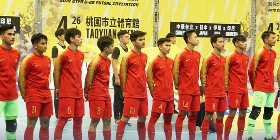 Link Live Streaming Timnas Futsal Indonesia Vs Taiwan di Piala Asia U-20