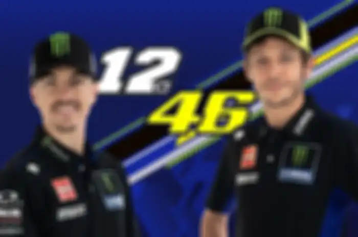 Fanatikan MotoGP bisa ikut wawancara langsung pembalap Monster Energy Yamaha MotoGP, Maverick Vinales dan Valentino Rossi, live streaming Sabtu, (25/4/2020) pukul 16:00 WIB