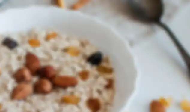 Oatmeal dan kacang-kacangan