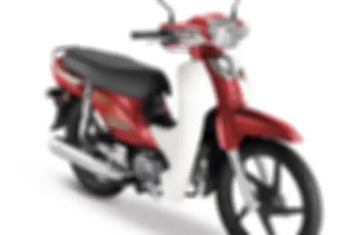 detail Honda EX5 35th Anniversary Euphoria Red Metallic  dengan pelek cast wheel