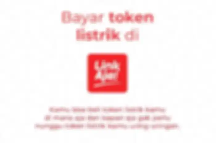 Cara beli token listrik via LinkAja