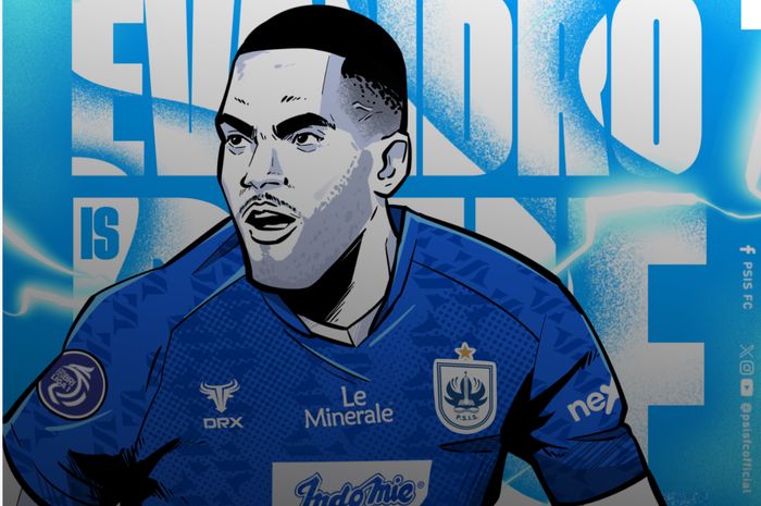 PSIS Semarang resmi merekrut pemain asing Evandro Brandao.