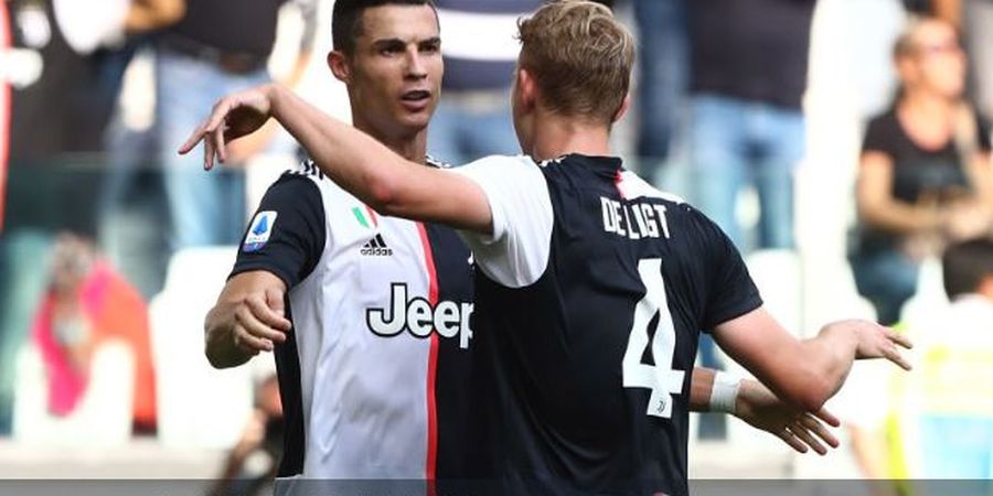 Usai Bawa Juventus Menang, Matthijs de Ligt Mendadak Kangen Cristiano Ronaldo